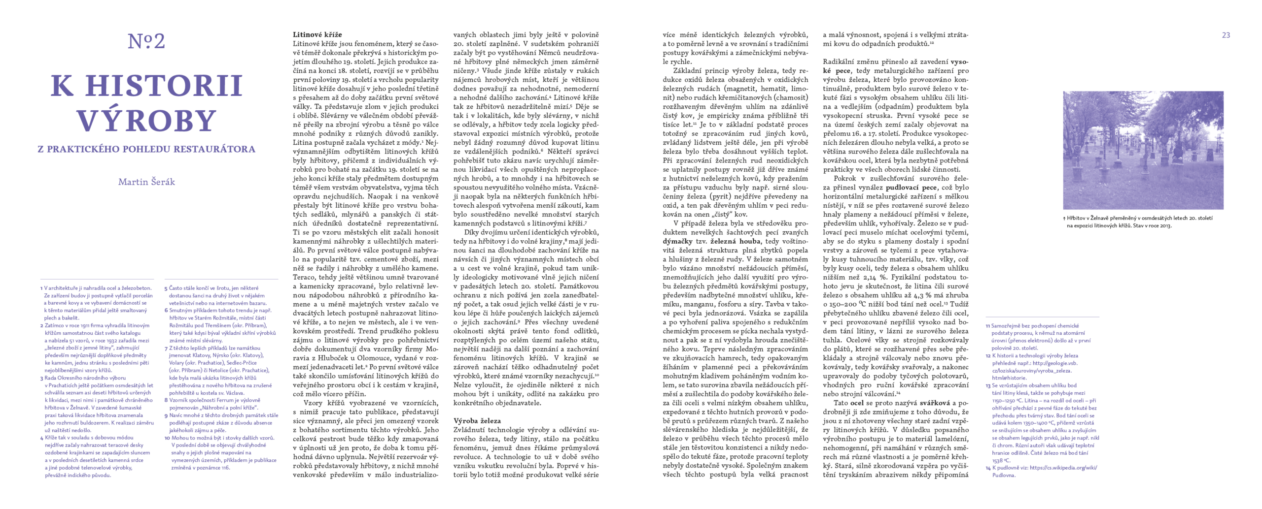 Atlas litinových křížů npú